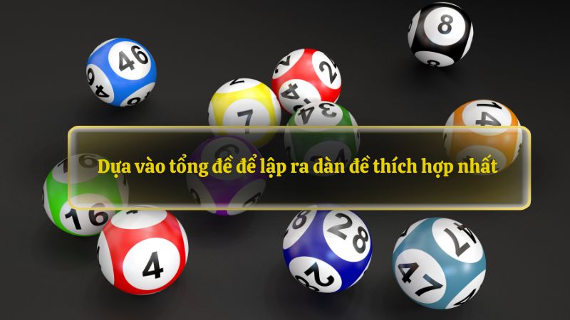 Dựa vào tổng đề để lập ra dàn đề thích hợp nhất 