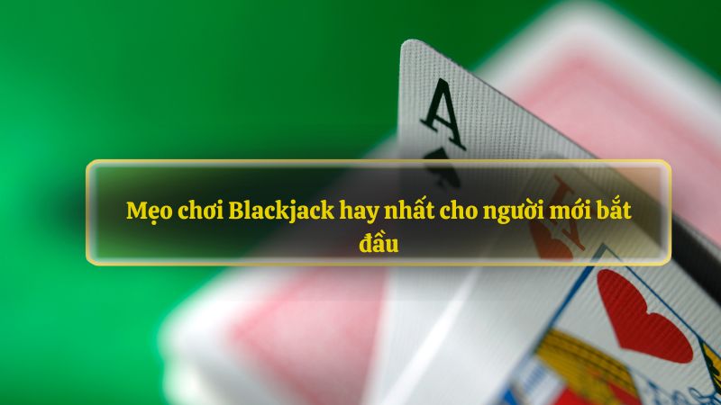 Mẹo chơi Blackjack hay nhất cho người mới bắt đầu